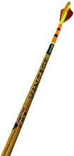 Load image into Gallery viewer, Black Eagle Vintage Carbon Arrows -  Orange/Yellow - 6-pack