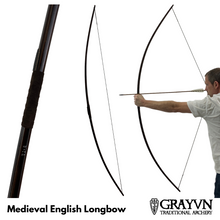 Load image into Gallery viewer, Medieval English Longbow