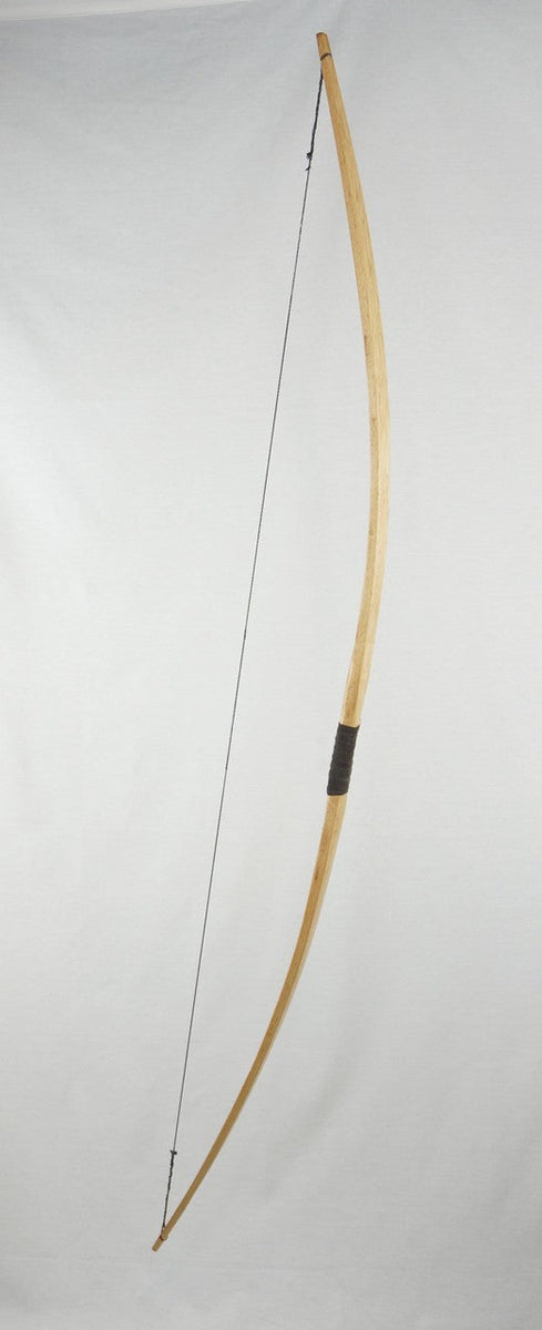 longbow and arrow