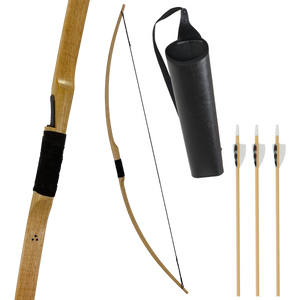Heritage Youth Longbow plus Quiver and Arrows