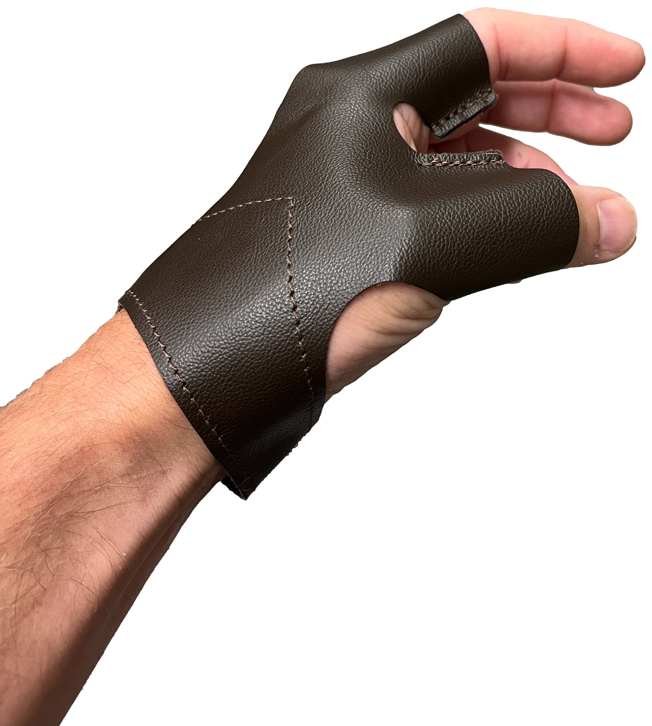 Thumb top glove archery