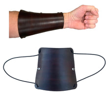 Load image into Gallery viewer, Standard Traditional Arm Guard - Dark Brown